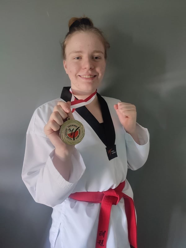 Sukces Martyny w taekwondo