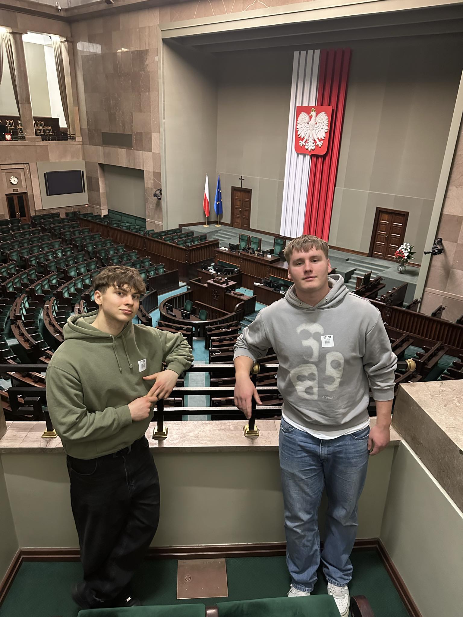 Wizyta przedstawicieli Parlamentu Uczniowskiego w stolicy